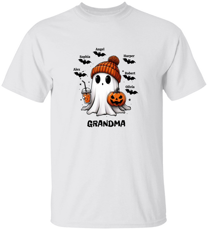 Personalized Fall Halloween T-shirt