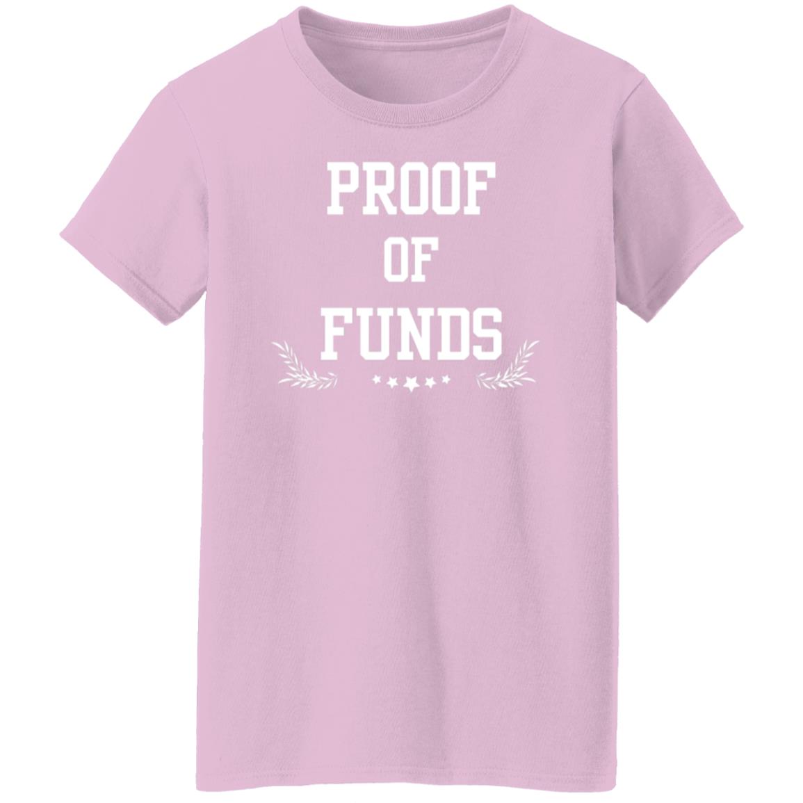 Proof of Funds - White Letters