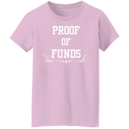 Proof of Funds - White Letters