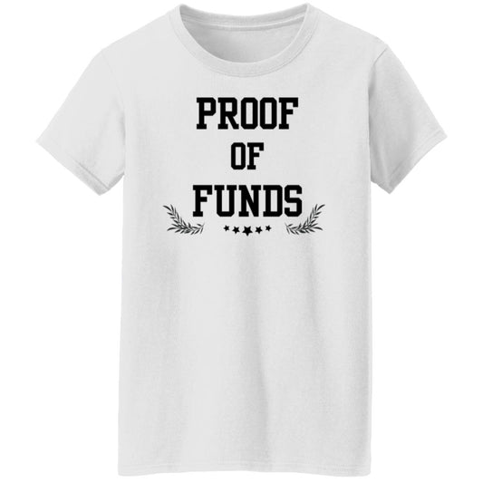 Proof of Funds - Black Letters