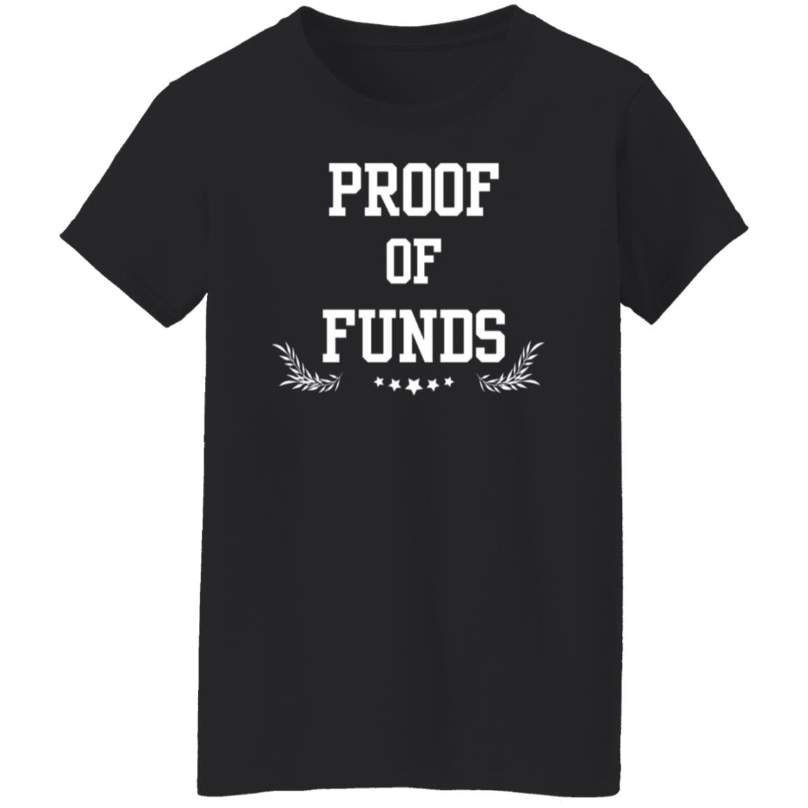 Proof of Funds - White Letters