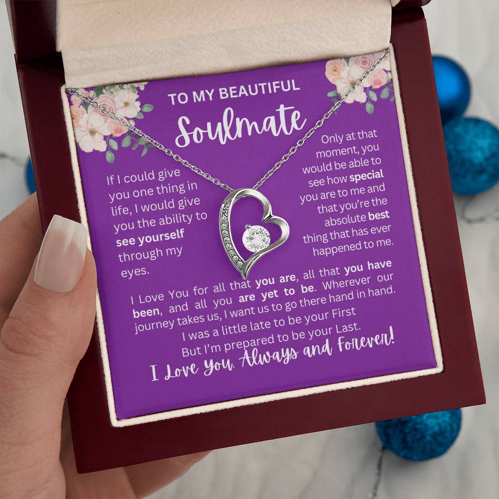 Soulmate | See Through My Eyes – Forever Love Necklace