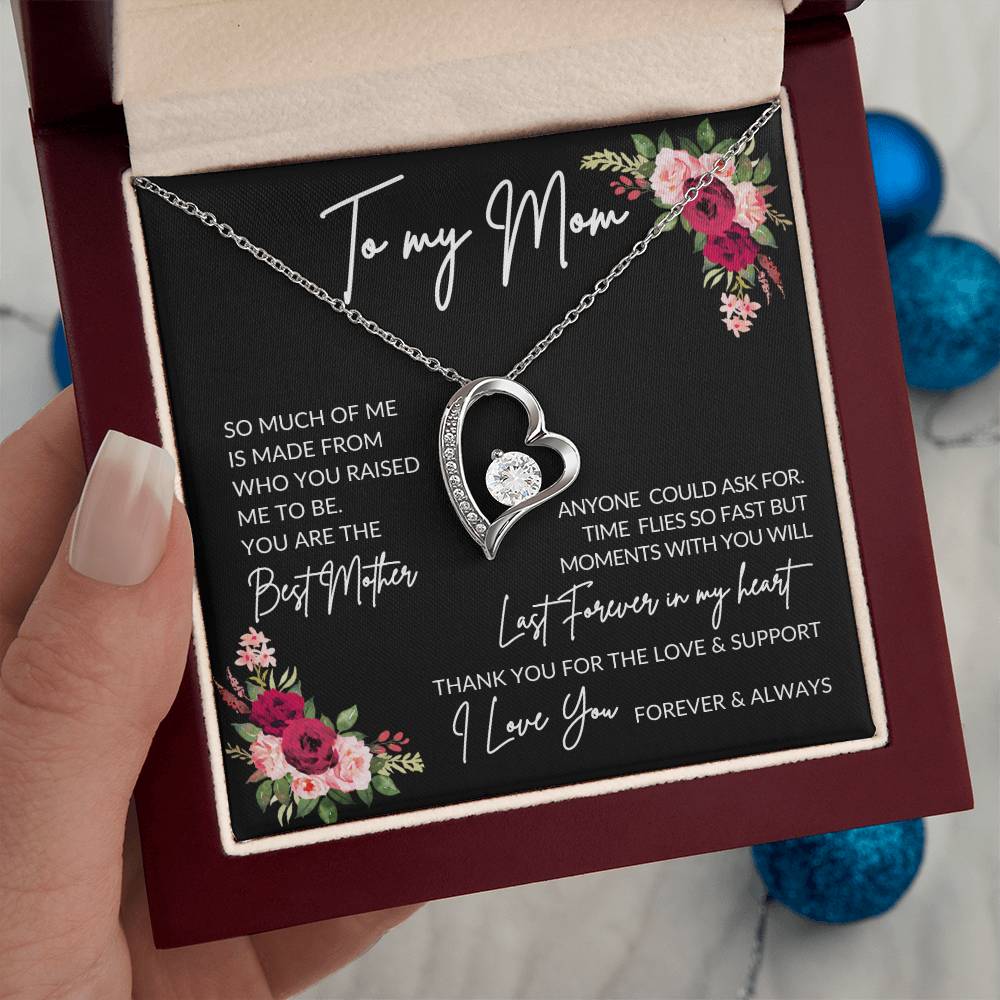 To My Mom | Best Mother - Forever Love Necklace