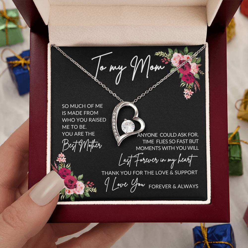 To My Mom | Best Mother - Forever Love Necklace