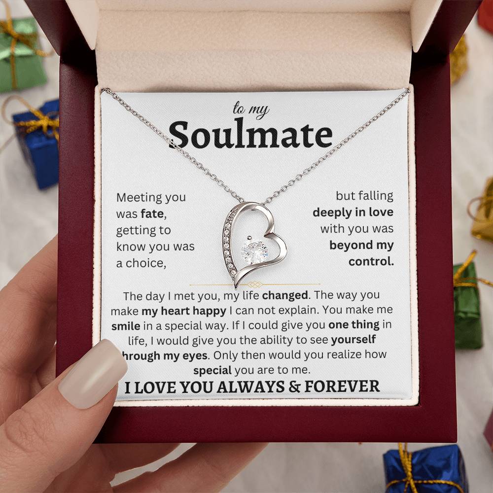 Soulmate | Meeting You | Forever Love Necklace