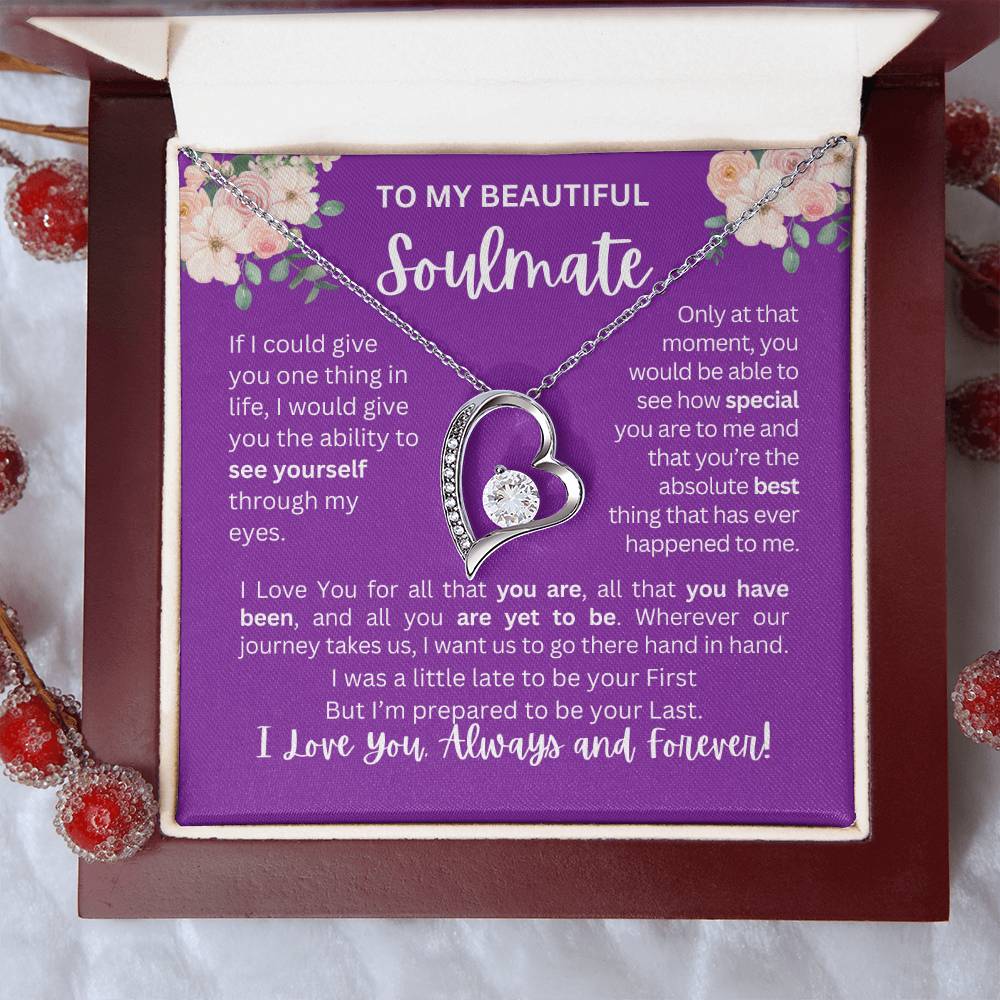 Soulmate | See Through My Eyes – Forever Love Necklace
