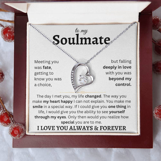 Soulmate | Meeting You | Forever Love Necklace