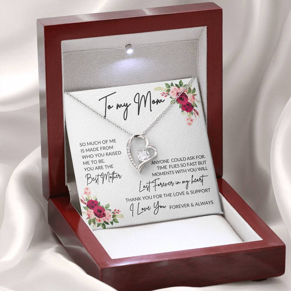 To My Mom | Best Mother - Forever Love Necklace