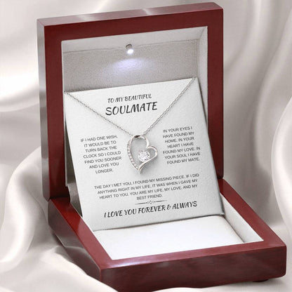 My Soulmate | One Wish | Forever Love Necklace