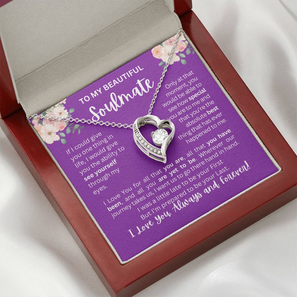 Soulmate | See Through My Eyes – Forever Love Necklace