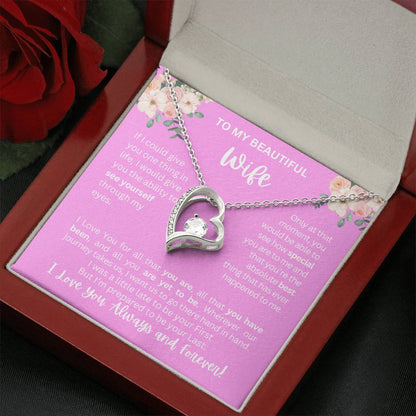 To My Wife | See Through My Eyes – Forever Love Necklace