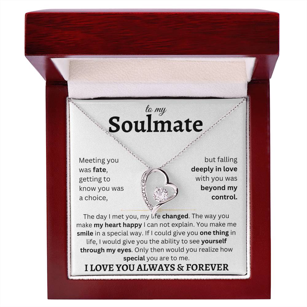 Soulmate | Meeting You | Forever Love Necklace