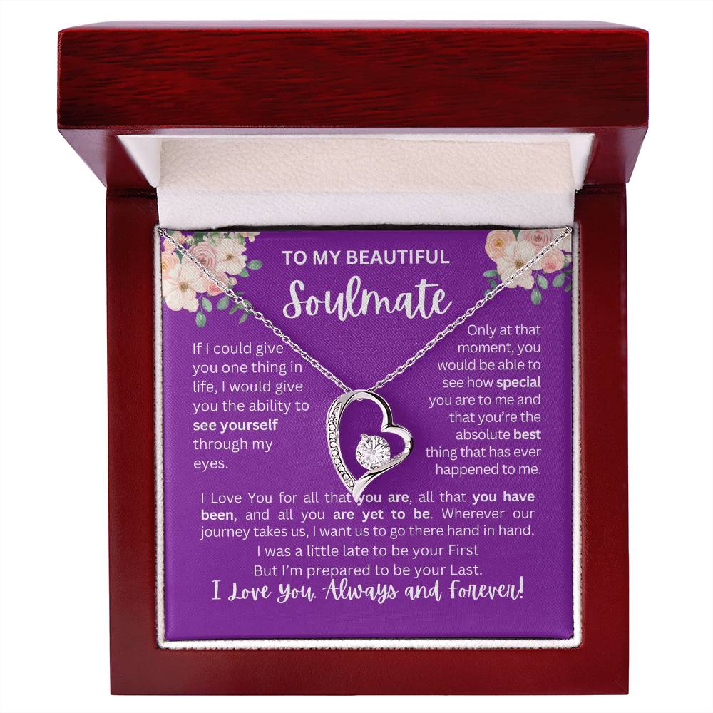 Soulmate | See Through My Eyes – Forever Love Necklace