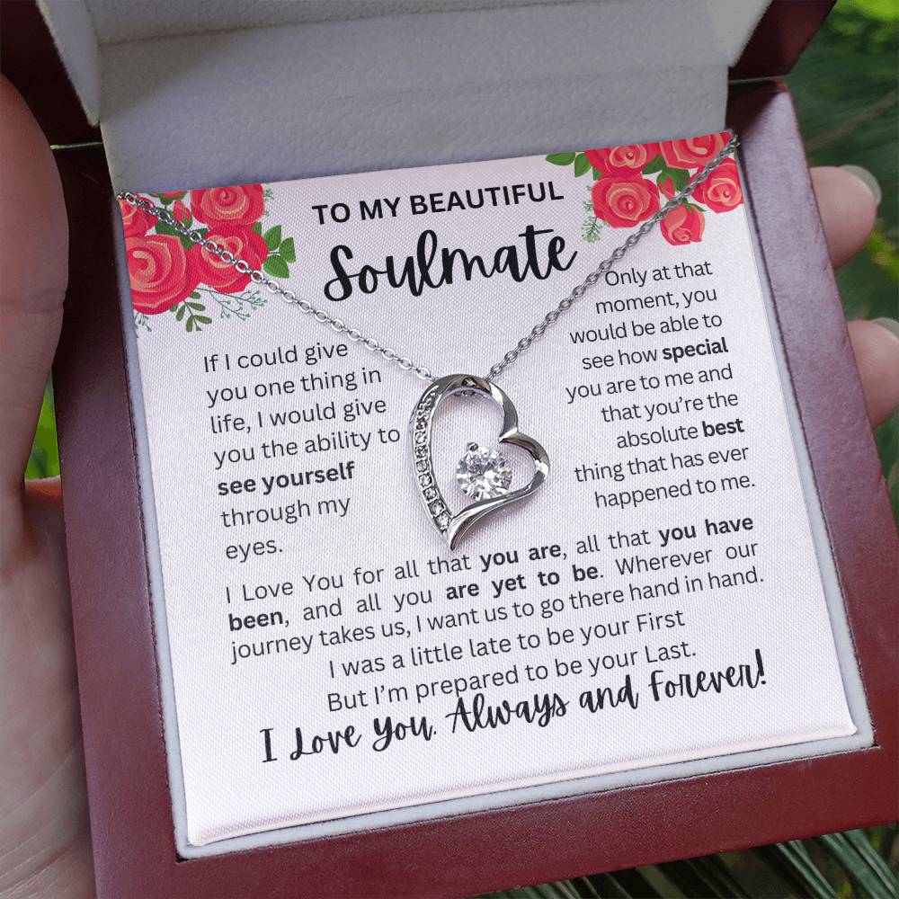 Soulmate | See Through My Eyes – Forever Love Necklace