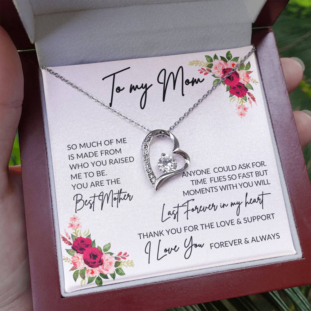 To My Mom | Best Mother - Forever Love Necklace