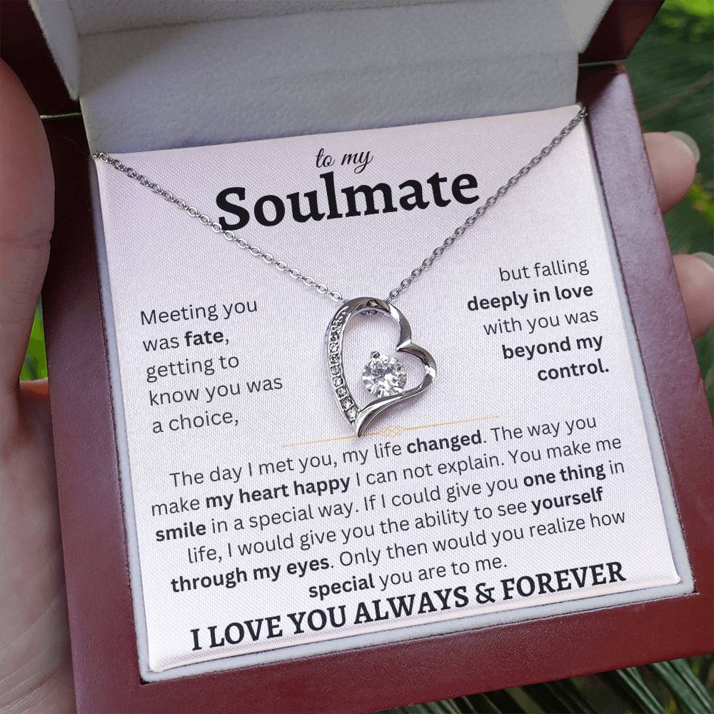 Soulmate | Meeting You | Forever Love Necklace