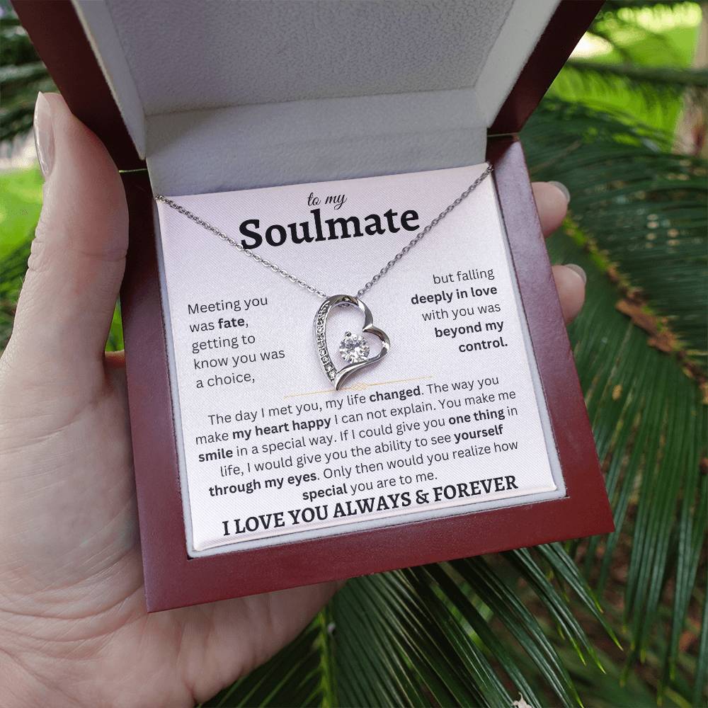 Soulmate | Meeting You | Forever Love Necklace