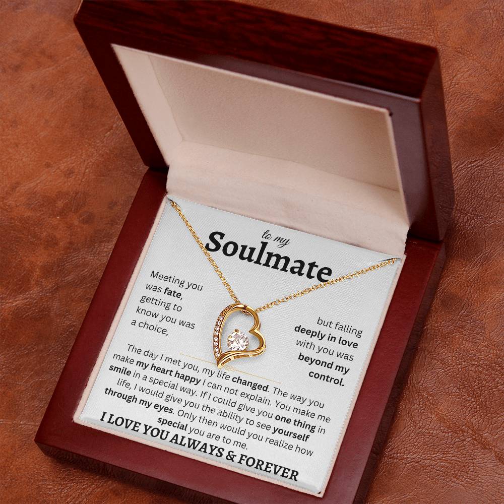 Soulmate | Meeting You | Forever Love Necklace