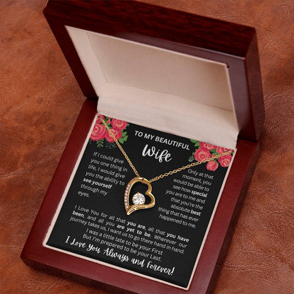 To My Wife | See Through My Eyes – Forever Love Necklace
