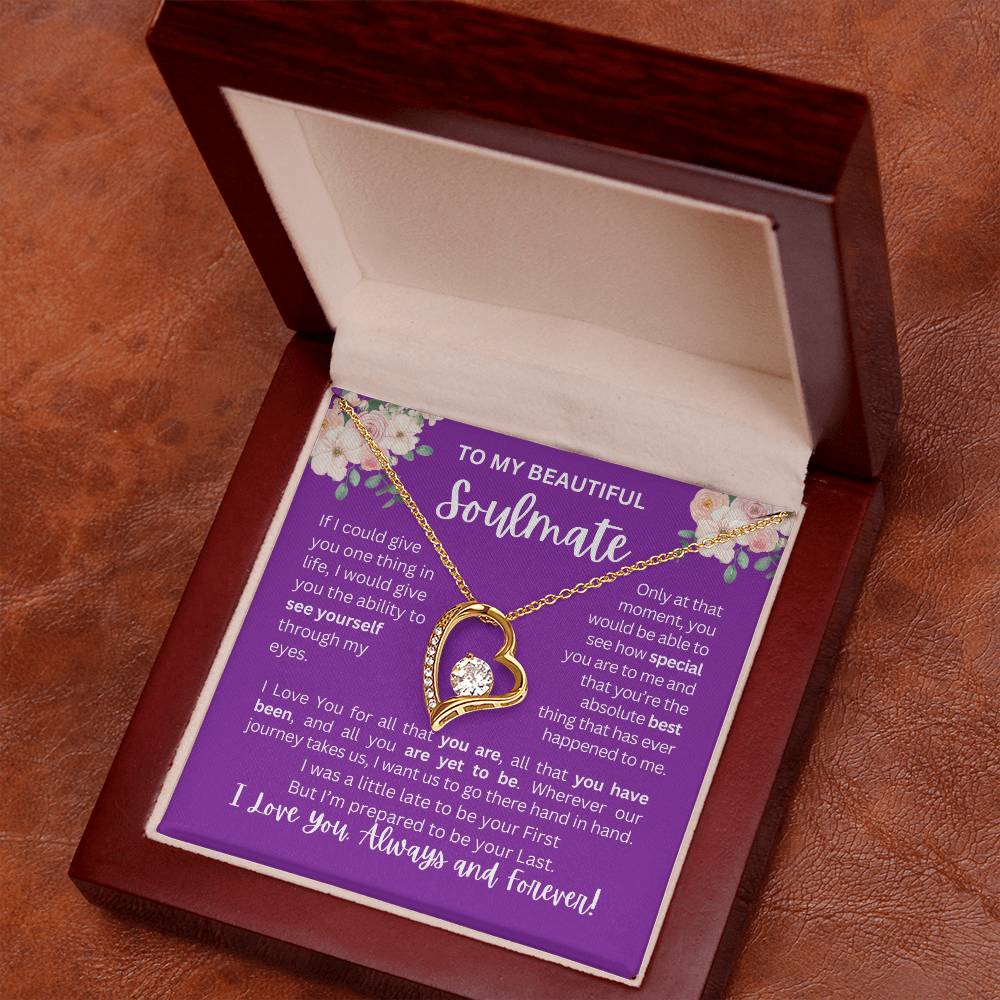 Soulmate | See Through My Eyes – Forever Love Necklace