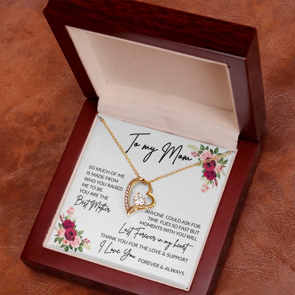 To My Mom | Best Mother - Forever Love Necklace