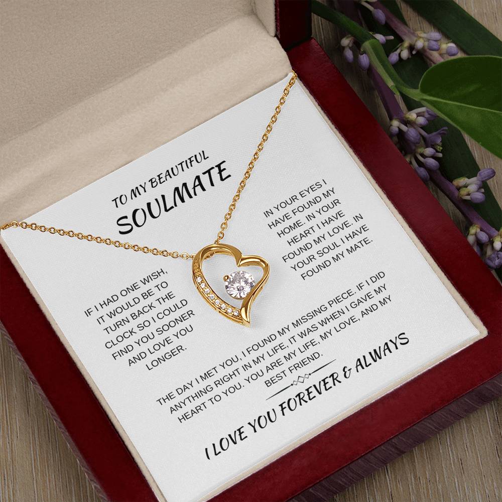 My Soulmate | One Wish | Forever Love Necklace