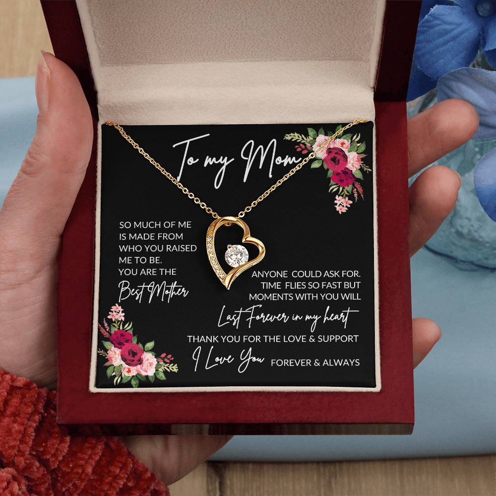 To My Mom | Best Mother - Forever Love Necklace