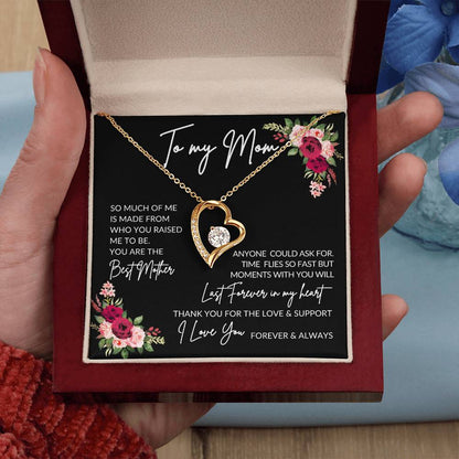 To My Mom | Best Mother - Forever Love Necklace