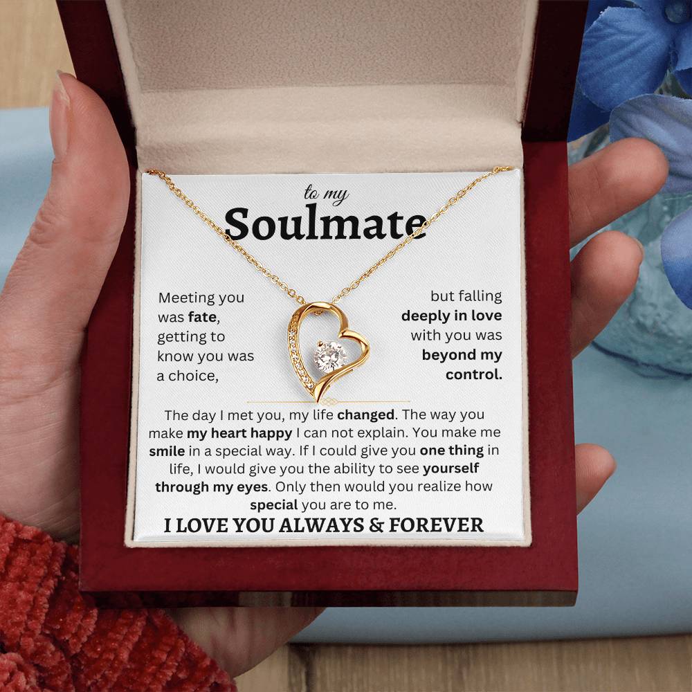 Soulmate | Meeting You | Forever Love Necklace