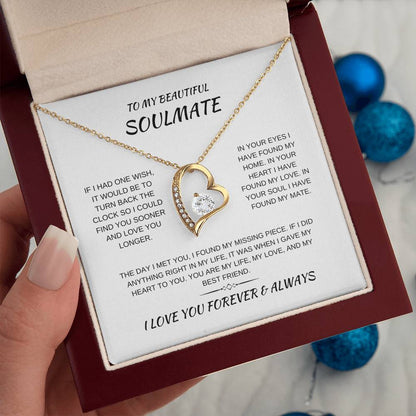 My Soulmate | One Wish | Forever Love Necklace