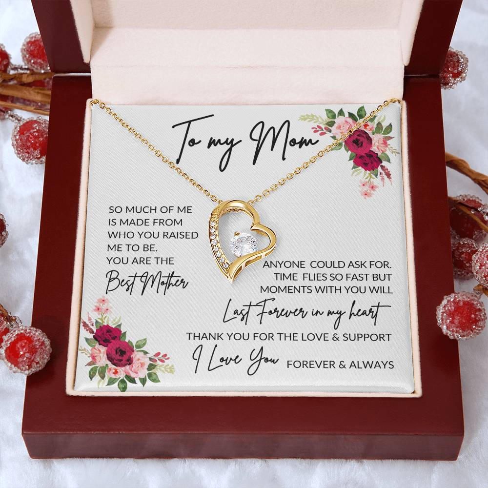 To My Mom | Best Mother - Forever Love Necklace