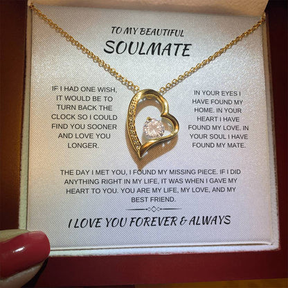 My Soulmate | One Wish | Forever Love Necklace