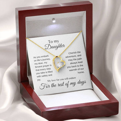 My Daughter | Cherish the adventure - Forever Love Necklace