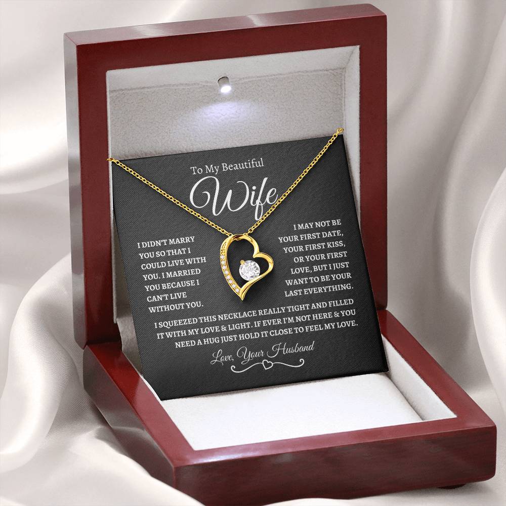 To My Beautiful Wife | Forever Love - BW