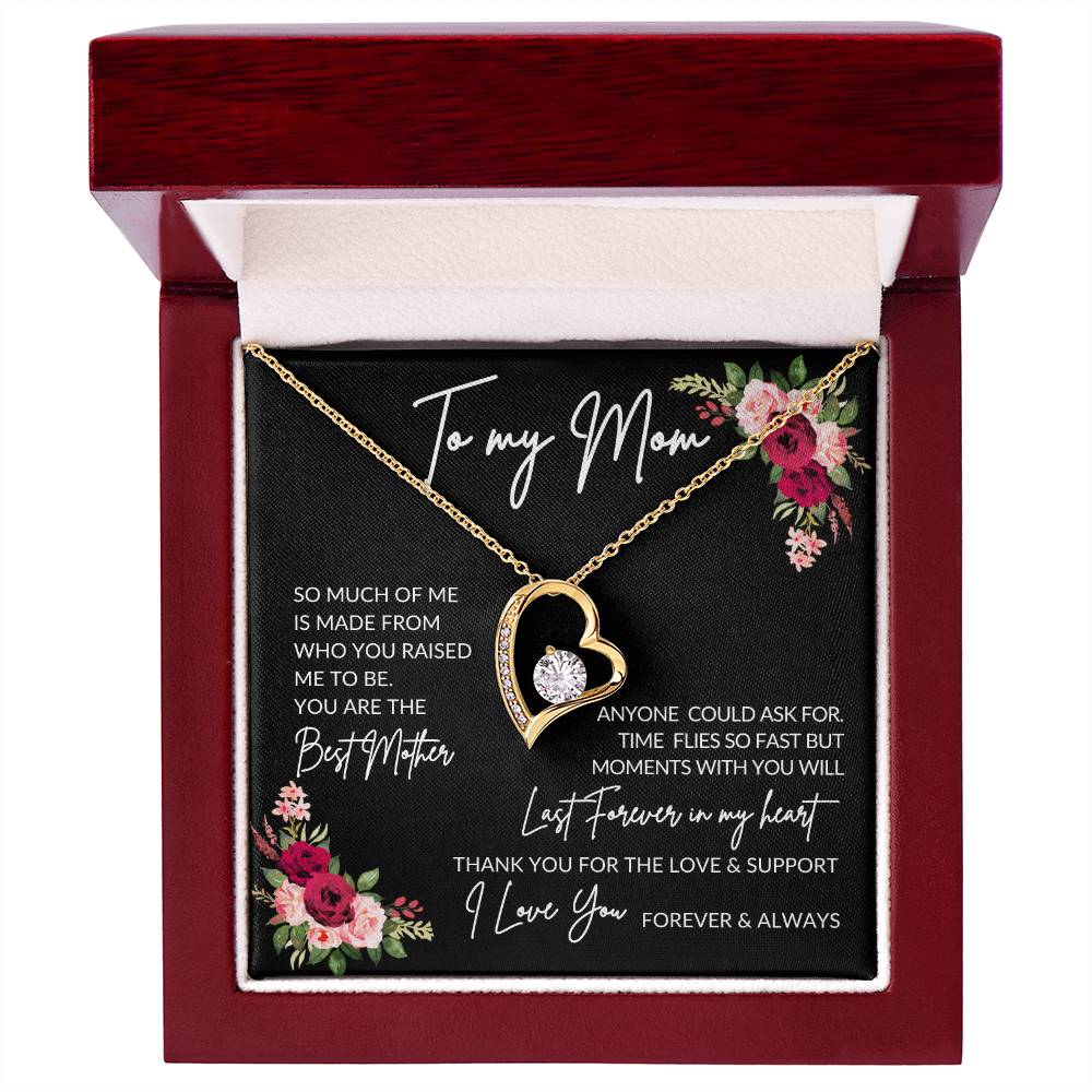 To My Mom | Best Mother - Forever Love Necklace