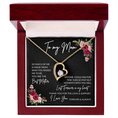 To My Mom | Best Mother - Forever Love Necklace