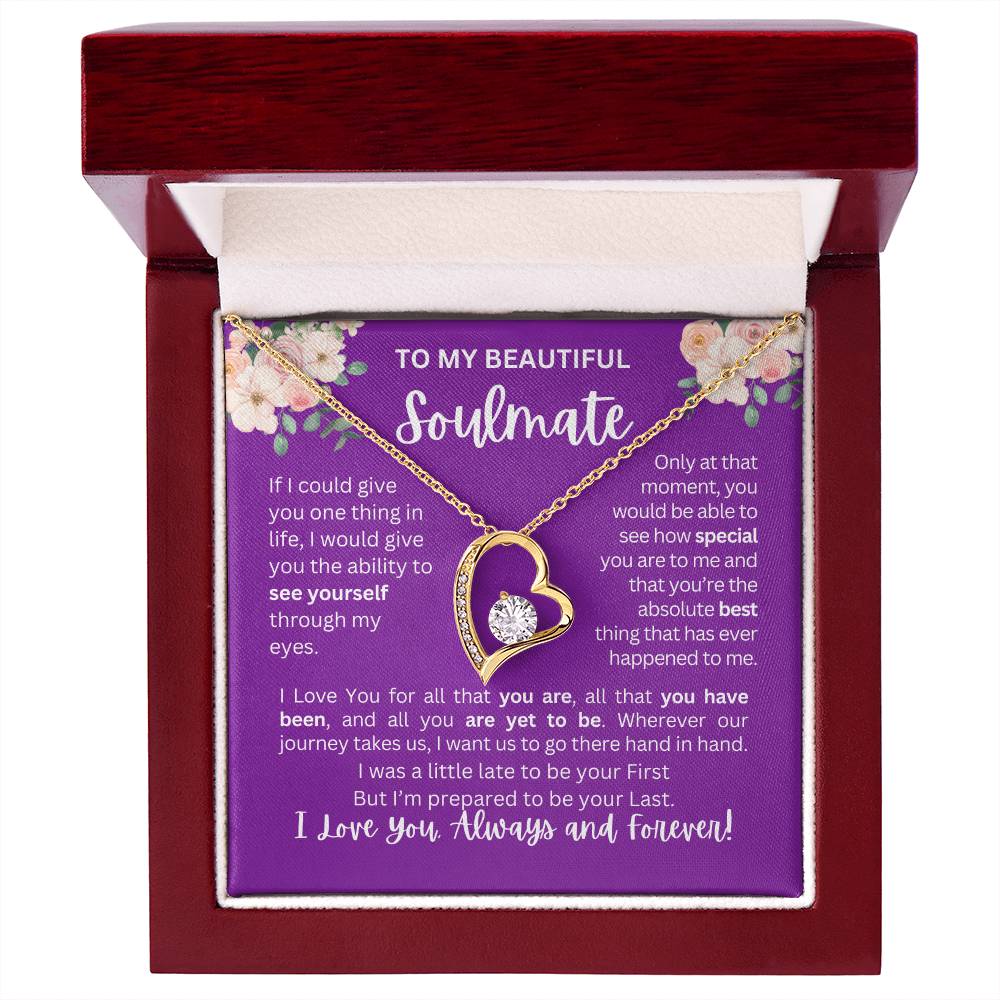 Soulmate | See Through My Eyes – Forever Love Necklace