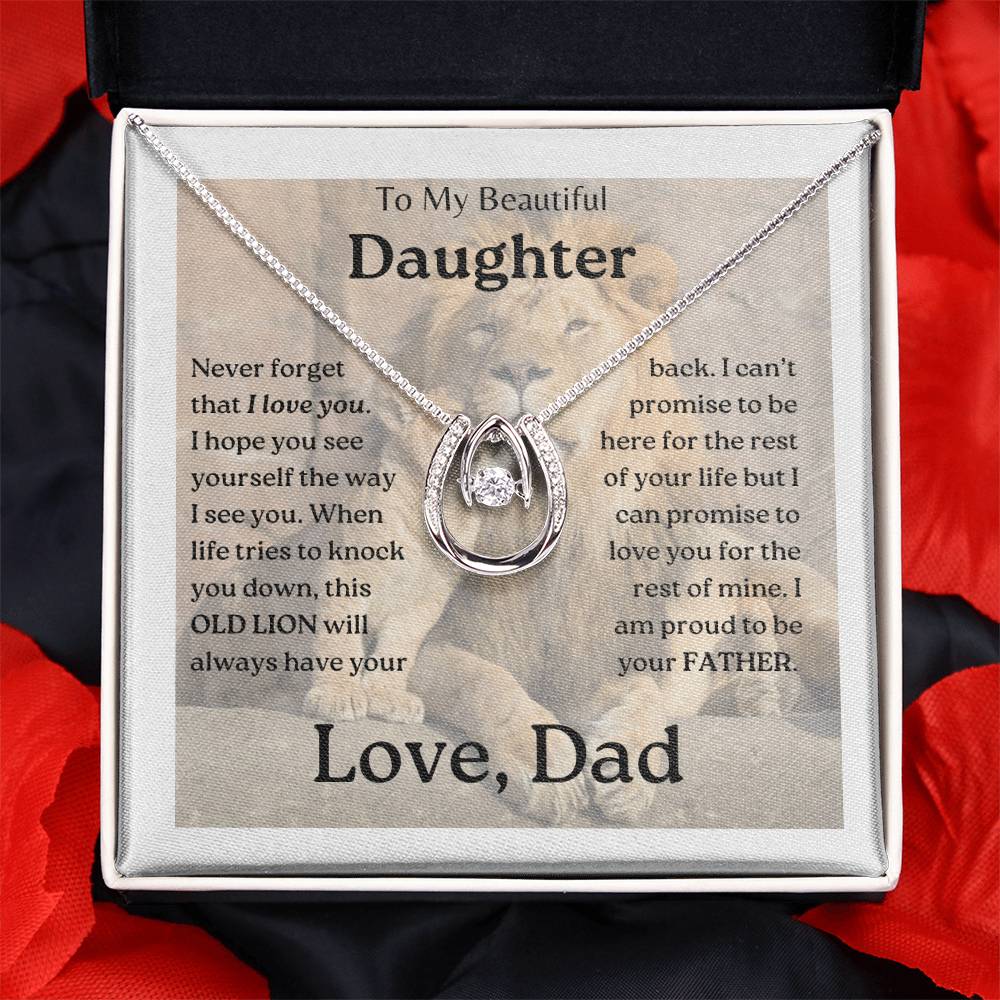 My Daughter | This old lion - Blessed to Love Necklace
