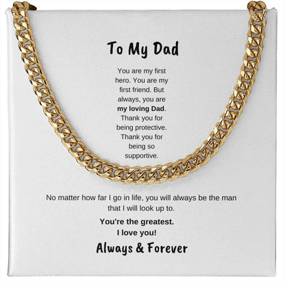 To My Dad | Cuban Link
