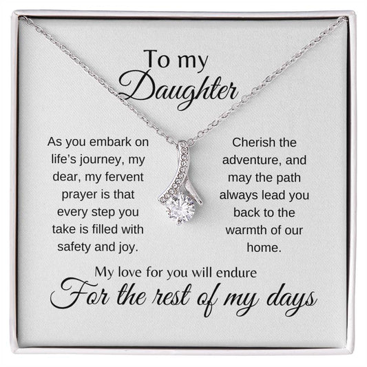 My Daughter | Cherish the adventure - Alluring Beauty Necklace