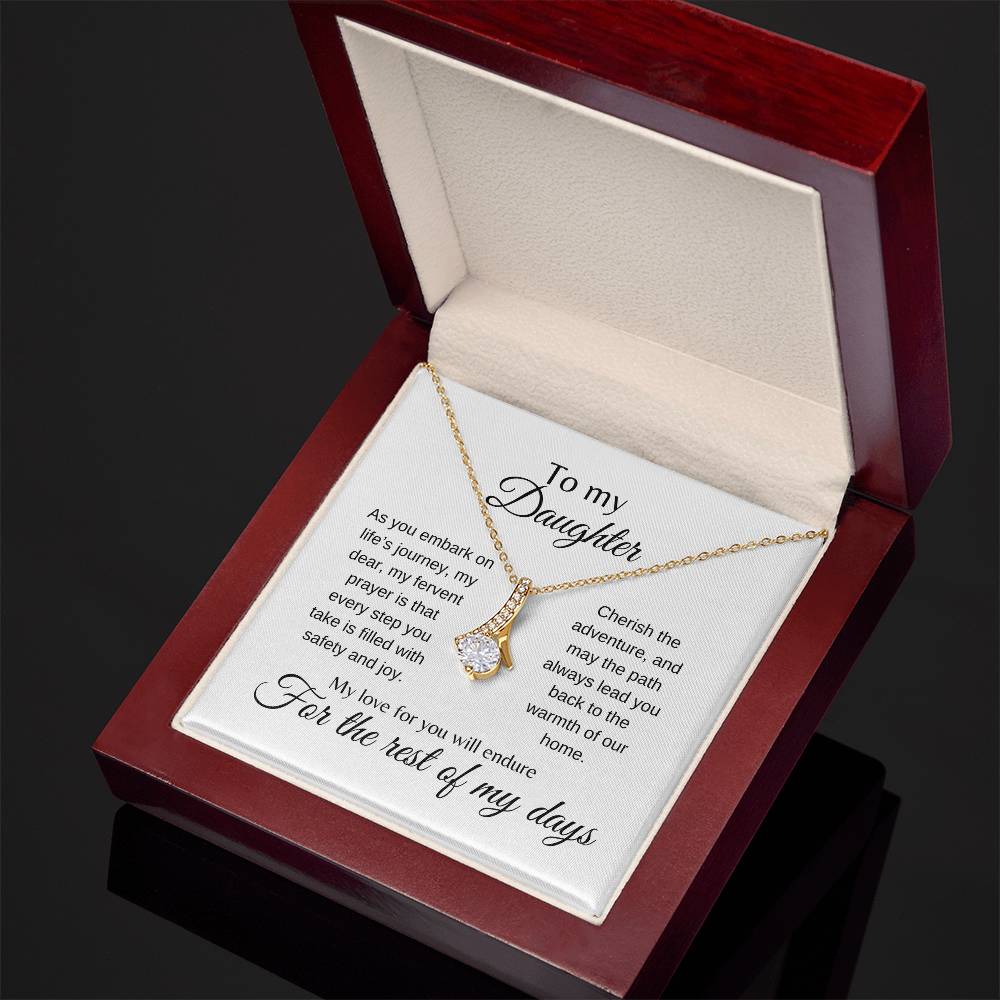 My Daughter | Cherish the adventure - Alluring Beauty Necklace