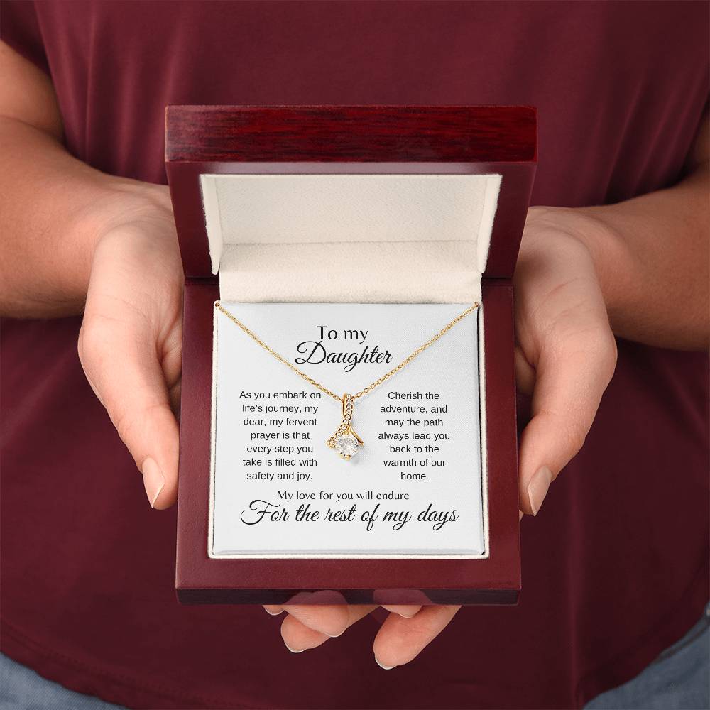 My Daughter | Cherish the adventure - Alluring Beauty Necklace