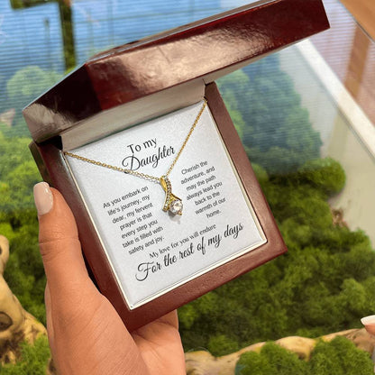 My Daughter | Cherish the adventure - Alluring Beauty Necklace