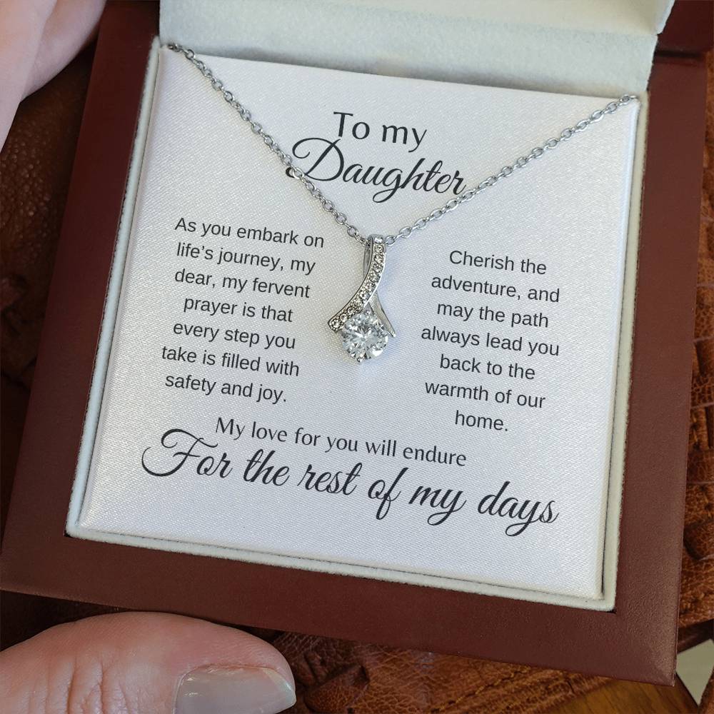 My Daughter | Cherish the adventure - Alluring Beauty Necklace