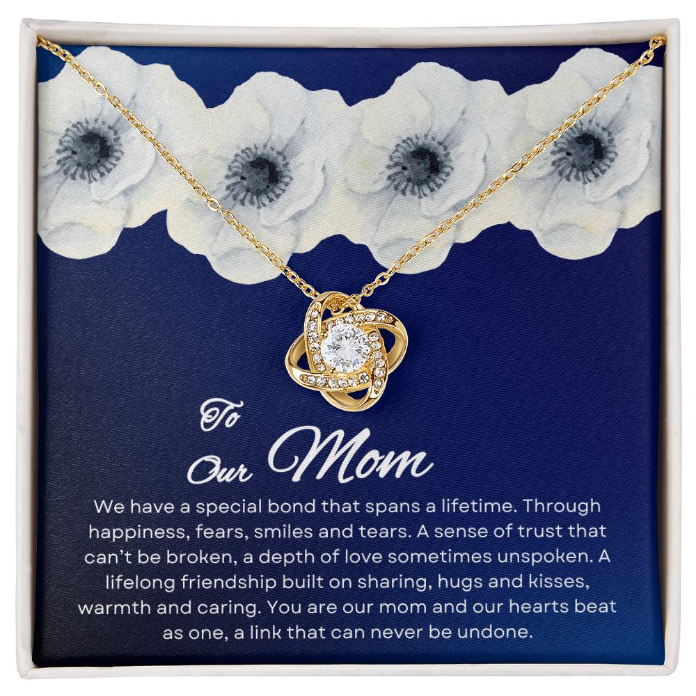 To Our Mom | Special Bond - Love Knot Necklace