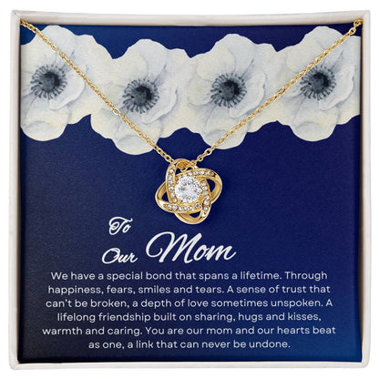 To Our Mom | Special Bond - Love Knot Necklace