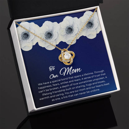 To Our Mom | Special Bond - Love Knot Necklace