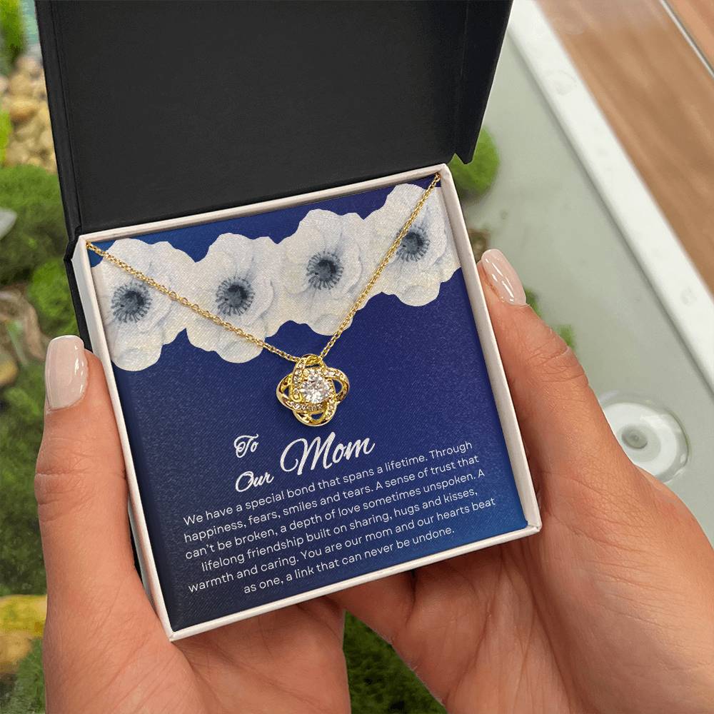 To Our Mom | Special Bond - Love Knot Necklace