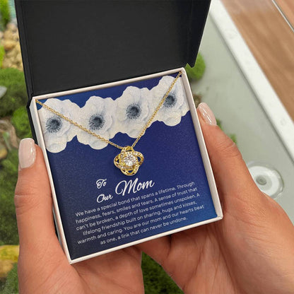 To Our Mom | Special Bond - Love Knot Necklace