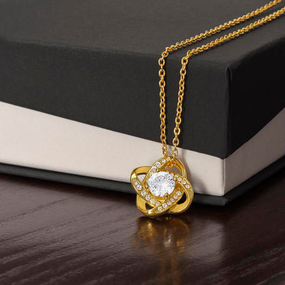 My Daughter | Cherish the adventure - Love Knot Necklace